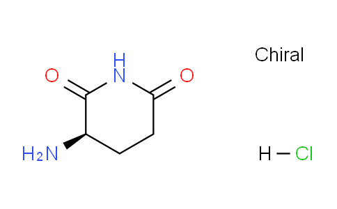 CAS No. 1801140-47-5, (R)-3-Aminopiperidine-2,6-dione hydrochloride