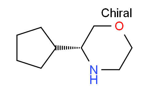 CAS No. 1270034-44-0, (R)-3-Cyclopentylmorpholine