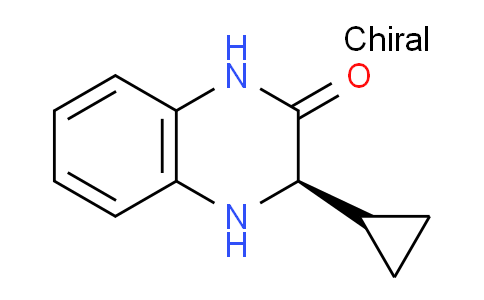 CAS No. 1821784-13-7, (R)-3-Cyclopropyl-3,4-dihydroquinoxalin-2(1H)-one