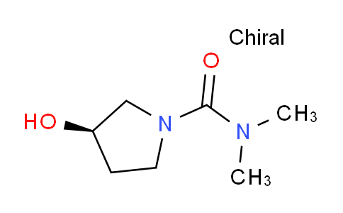 CAS No. 1315054-87-5, (R)-3-Hydroxy-N,N-dimethylpyrrolidine-1-carboxamide