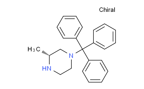 CAS No. 313657-75-9, (R)-3-Methyl-1-tritylpiperazine