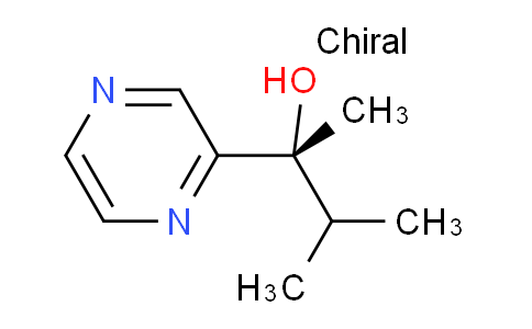 CAS No. 1321925-08-9, (R)-3-Methyl-2-(pyrazin-2-yl)butan-2-ol