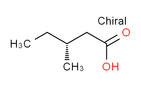 CAS No. 16958-25-1, (R)-3-methyl-pentanoicacid