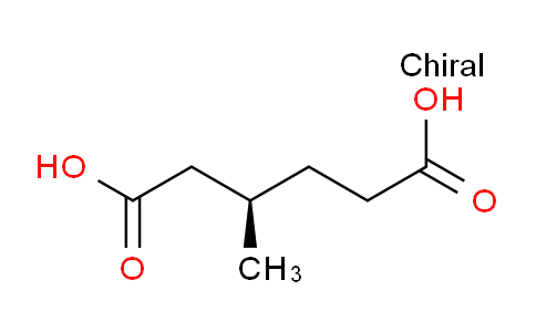 CAS No. 623-82-5, (R)-3-Methylhexanedioic acid