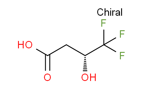 CAS No. 108211-36-5, (R)-4,4,4-Trifluoro-3-hydroxybutanoic acid