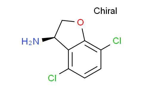CAS No. 1213159-82-0, (R)-4,7-Dichloro-2,3-dihydrobenzofuran-3-amine