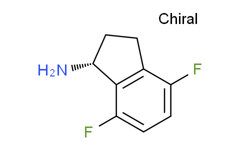 CAS No. 1241681-62-8, (R)-4,7-Difluoro-2,3-dihydro-1H-inden-1-amine