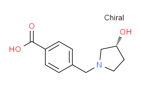 CAS No. 1187932-84-8, (R)-4-((3-Hydroxypyrrolidin-1-yl)methyl)benzoic acid