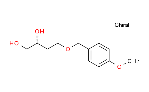 CAS No. 213978-61-1, (R)-4-((4-Methoxybenzyl)oxy)butane-1,2-diol