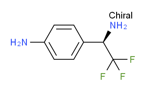 CAS No. 1213382-95-6, (R)-4-(1-Amino-2,2,2-trifluoroethyl)aniline