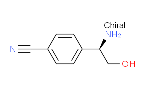 CAS No. 943731-73-5, (R)-4-(1-Amino-2-hydroxyethyl)benzonitrile