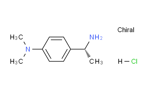 CAS No. 1810074-57-7, (R)-4-(1-Aminoethyl)-N,N-dimethylaniline hydrochloride