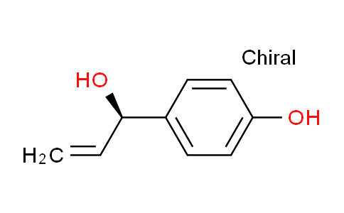 CAS No. 612507-86-5, (R)-4-(1-Hydroxyallyl)phenol