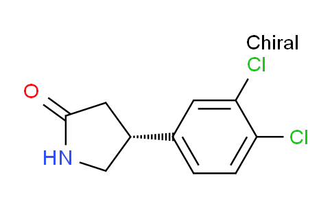 CAS No. 1252761-56-0, (R)-4-(3,4-Dichlorophenyl)pyrrolidin-2-one