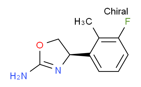CAS No. 1357266-80-8, (R)-4-(3-Fluoro-2-methylphenyl)-4,5-dihydrooxazol-2-amine