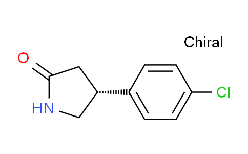 CAS No. 123632-35-9, (R)-4-(4-Chlorophenyl)pyrrolidin-2-one