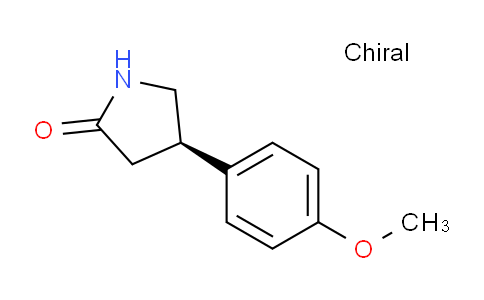 CAS No. 894421-65-9, (R)-4-(4-Methoxyphenyl)pyrrolidin-2-one