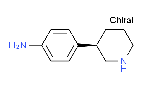CAS No. 1334823-70-9, (R)-4-(Piperidin-3-yl)aniline