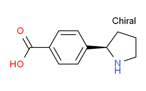 CAS No. 1213517-69-1, (R)-4-(Pyrrolidin-2-yl)benzoic acid