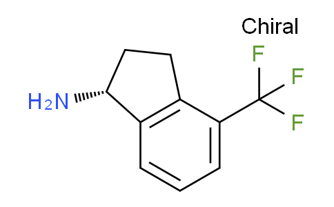 CAS No. 1213068-45-1, (R)-4-(Trifluoromethyl)-2,3-dihydro-1H-inden-1-amine