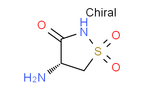 CAS No. 231944-71-1, (R)-4-Aminoisothiazolidin-3-one 1,1-dioxide