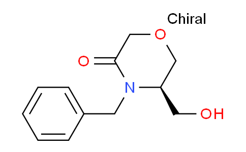 CAS No. 1266238-73-6, (R)-4-Benzyl-5-(hydroxymethyl)morpholin-3-one