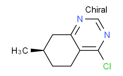 CAS No. 1256955-44-8, (R)-4-Chloro-7-methyl-5,6,7,8-tetrahydroquinazoline
