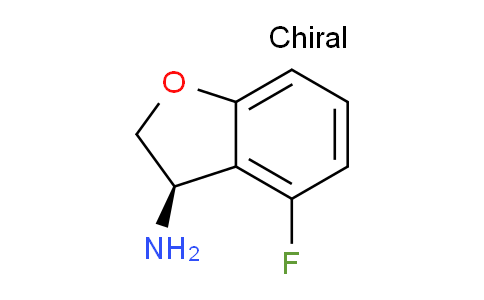 CAS No. 1213021-49-8, (R)-4-Fluoro-2,3-dihydrobenzofuran-3-amine