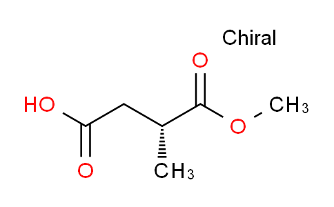 CAS No. 83509-04-0, (R)-4-Methoxy-3-methyl-4-oxobutanoic acid