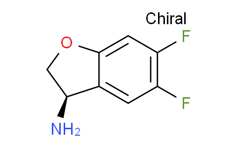 CAS No. 1272739-50-0, (R)-5,6-Difluoro-2,3-dihydrobenzofuran-3-amine