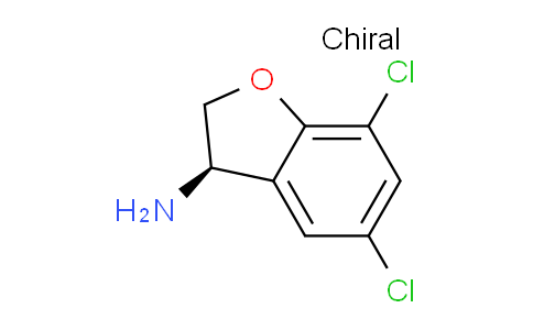 CAS No. 1213623-18-7, (R)-5,7-Dichloro-2,3-dihydrobenzofuran-3-amine