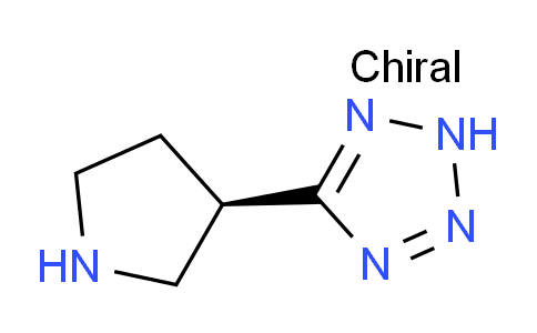 CAS No. 1159733-10-4, (R)-5-(Pyrrolidin-3-yl)-2H-tetrazole