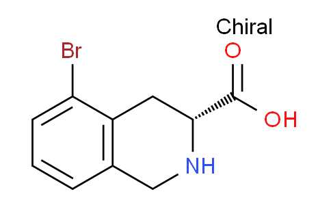 CAS No. 1344504-74-0, (R)-5-Bromo-1,2,3,4-tetrahydroisoquinoline-3-carboxylic acid