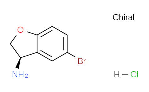 CAS No. 1414960-64-7, (R)-5-Bromo-2,3-dihydrobenzofuran-3-amine hydrochloride
