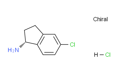 CAS No. 1637453-67-8, (R)-5-Chloro-2,3-dihydro-1H-inden-1-amine hydrochloride