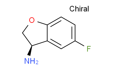 CAS No. 1213414-46-0, (R)-5-Fluoro-2,3-dihydrobenzofuran-3-amine