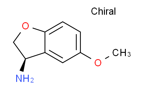 CAS No. 1228561-06-5, (R)-5-Methoxy-2,3-dihydrobenzofuran-3-amine