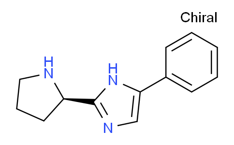 CAS No. 1311255-08-9, (R)-5-Phenyl-2-(pyrrolidin-2-yl)-1H-imidazole