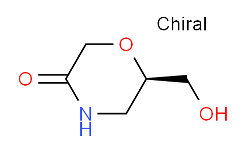 CAS No. 919286-65-0, (R)-6-(Hydroxymethyl)morpholin-3-one