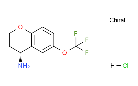 CAS No. 1810074-61-3, (R)-6-(Trifluoromethoxy)chroman-4-amine hydrochloride
