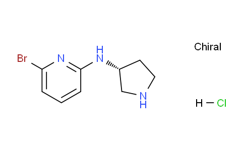 CAS No. 1289585-00-7, (R)-6-Bromo-N-(pyrrolidin-3-yl)pyridin-2-amine hydrochloride