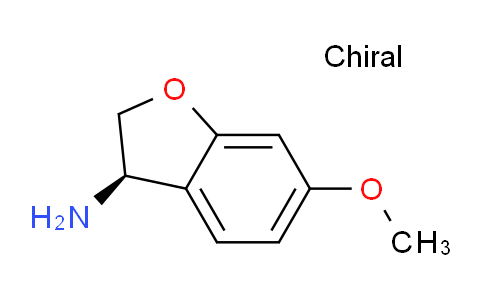 CAS No. 1228569-21-8, (R)-6-Methoxy-2,3-dihydrobenzofuran-3-amine
