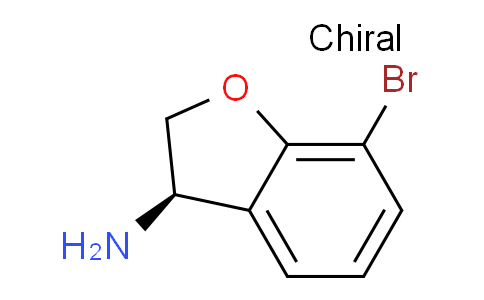 CAS No. 1213092-51-3, (R)-7-Bromo-2,3-dihydrobenzofuran-3-amine