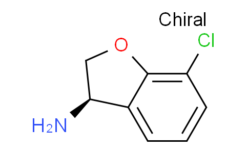 CAS No. 1213334-45-2, (R)-7-Chloro-2,3-dihydrobenzofuran-3-amine