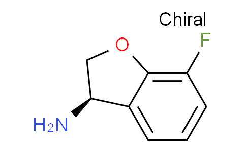 CAS No. 1212960-33-2, (R)-7-Fluoro-2,3-dihydrobenzofuran-3-amine