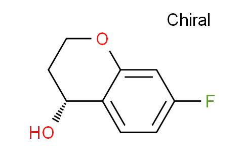 CAS No. 1270296-57-5, (R)-7-Fluorochroman-4-ol