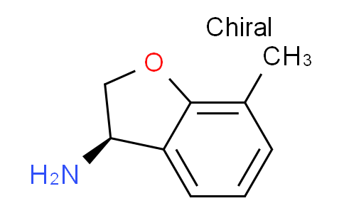 CAS No. 1228569-13-8, (R)-7-Methyl-2,3-dihydrobenzofuran-3-amine