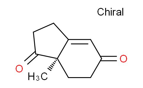 CAS No. 17553-89-8, (R)-7a-Methyl-2,3,7,7a-tetrahydro-1H-indene-1,5(6H)-dione