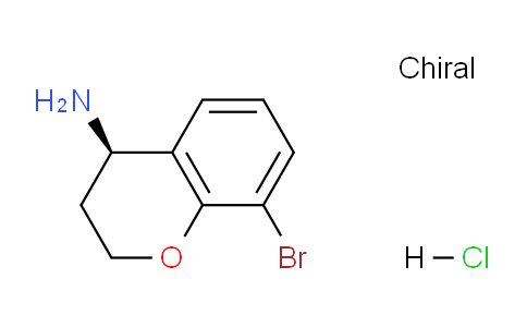 CAS No. 1810074-69-1, (R)-8-Bromochroman-4-amine hydrochloride