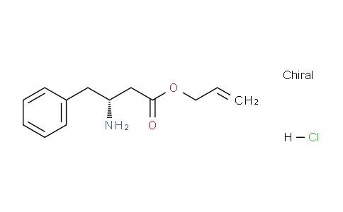 CAS No. 352523-25-2, (R)-Allyl 3-amino-4-phenylbutanoate hydrochloride